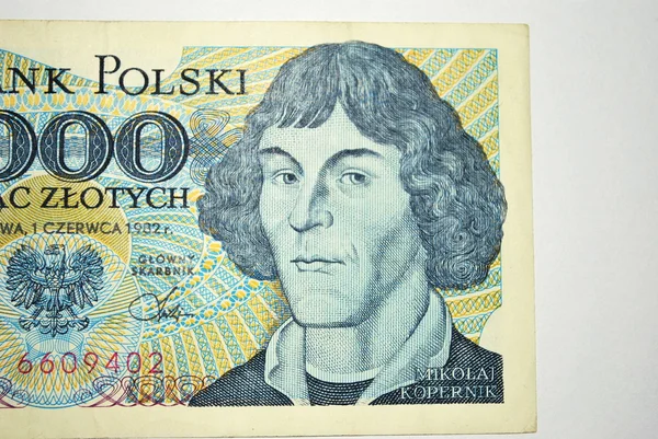Старі банкноти польської — стокове фото