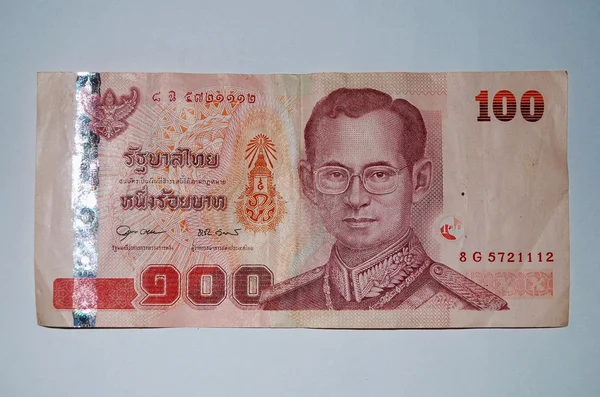 Banconota tailandese — Foto Stock