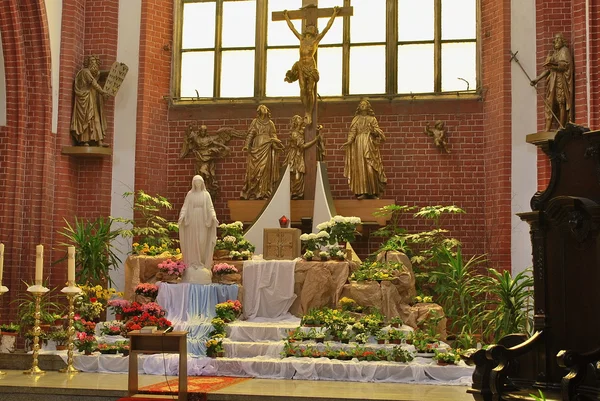 Kerk van Maria Magdalena - wroclaw, Polen — Stockfoto