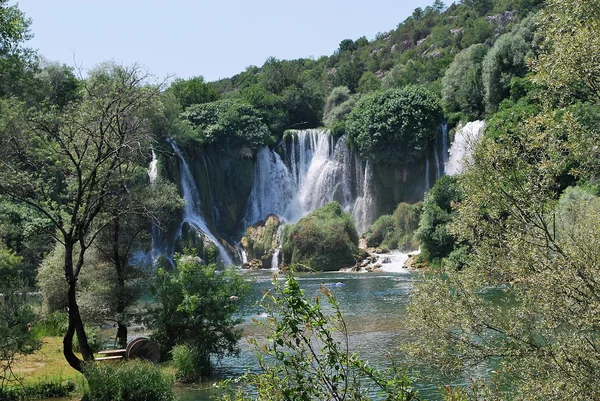 Bosnia dan Herzegovina - Air Terjun Sapi — Stok Foto