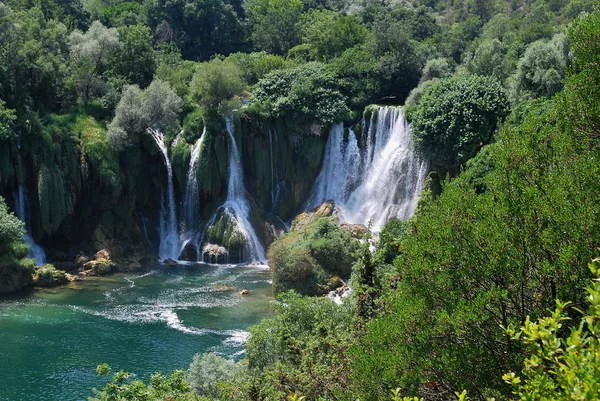 Bosnia and Herzegovina - Cow Falls — Stock Photo, Image