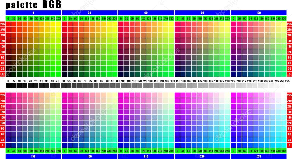 RGB palette