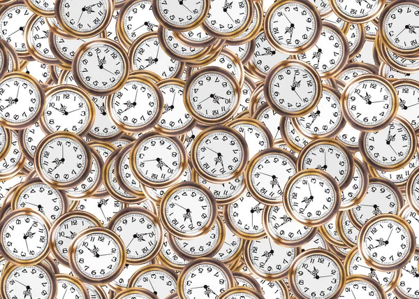 Abstrakcyjne Tło Wykonane Twarzy Zegarka Koncepcja Presji Niedoboru Czasu — Zdjęcie stockowe