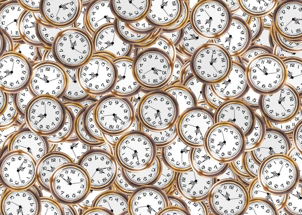 Fondo Abstracto Hecho Las Caras Del Reloj Presión Límite Concepto —  Fotos de Stock