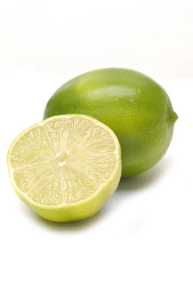 Lime and sliced lime — Stock Photo, Image