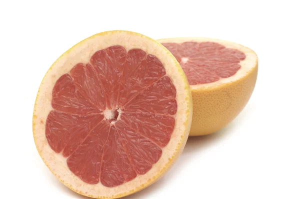 Fresh grapefruit and slices — Stock Photo, Image