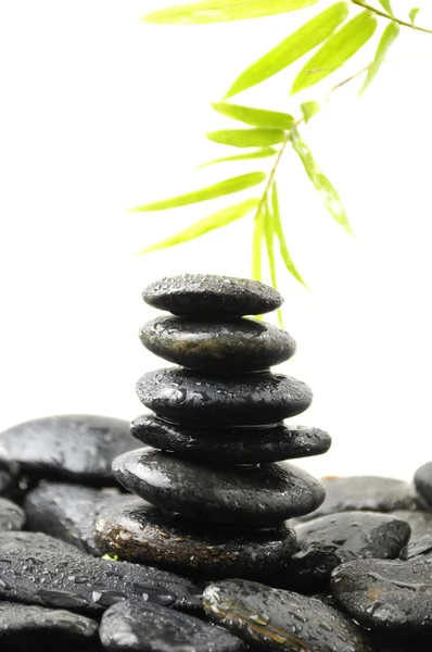Stillleben mit Zen-Steinen — Stockfoto