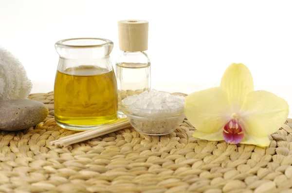 Aromaterapia e concetto di spa — Foto Stock