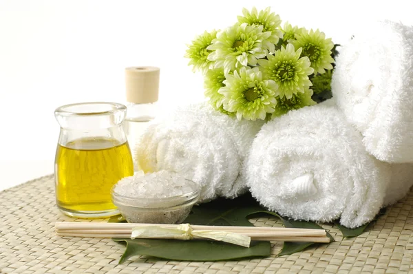 Aromaterapia e concetto di spa — Foto Stock