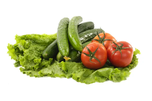 Barevné zdravá čerstvá zelenina. — Stock fotografie