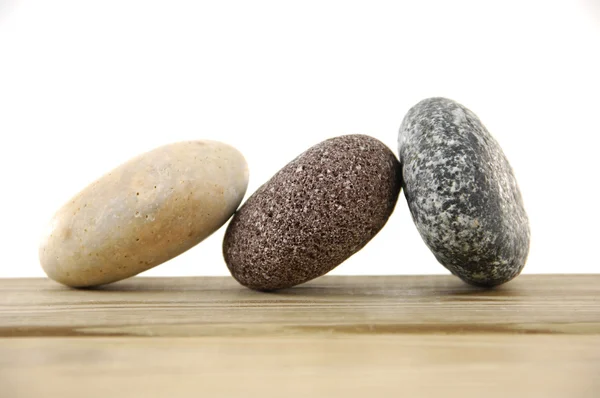 3 つの石のセット — ストック写真