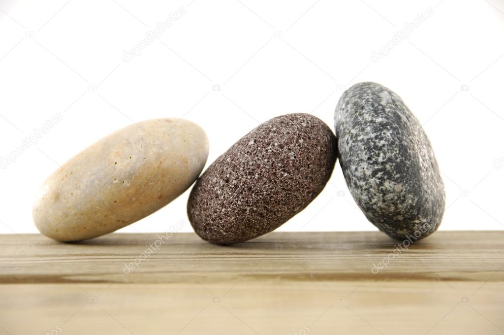 Set of three stones