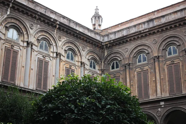 Prachtige Elementen Van Architectuur Uitzicht Rome Italië — Stockfoto