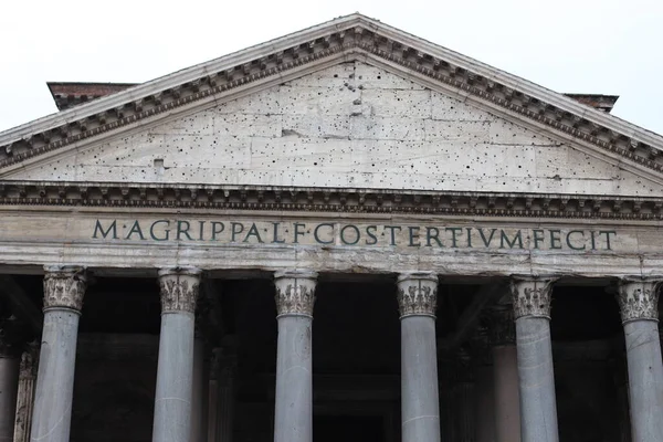 Roma Talya Nın Mimari Manzarasının Güzel Unsurları — Stok fotoğraf