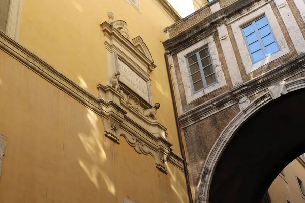 Roma Talya Nın Mimari Manzarasının Güzel Unsurları — Stok fotoğraf