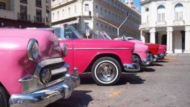 Park yerinde, Küba 'da, Havana' da...