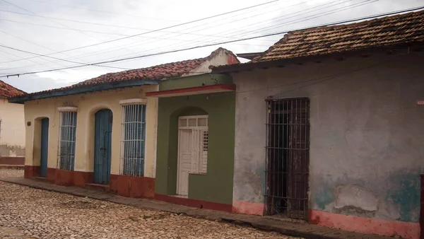 Mimarinin Güzel Unsurları Trinidad Küba Manzarası — Stok fotoğraf