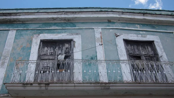 Prachtige Elementen Van Architectuur Uitzicht Sancti Spiritus Cuba — Stockfoto