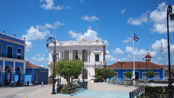 Schöne Architektonische Elemente Und Ansichten Von Sancti Spiritus Kuba — Stockfoto