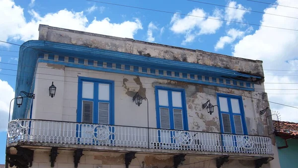 Красивые Элементы Архитектуры Виды Санкти Спирита Куба — стоковое фото