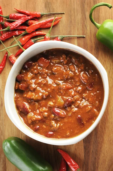 Beef chili — Stockfoto