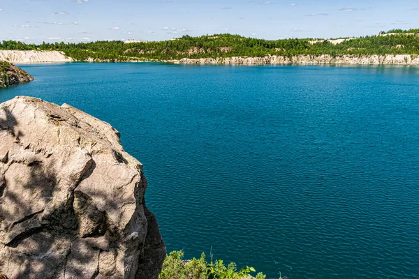 Beautiful Picturesque Lake Called Ukrainian Maldives — Stock Photo, Image