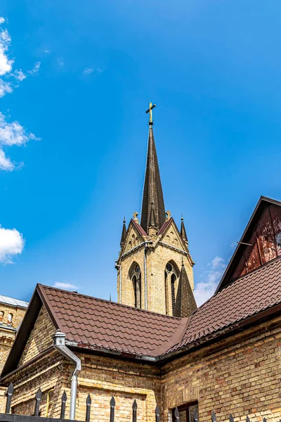 Башня Лютеранской Церкви — стоковое фото