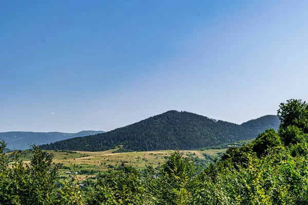 View Mountains Ukrainian Carpathians — Stock Photo, Image