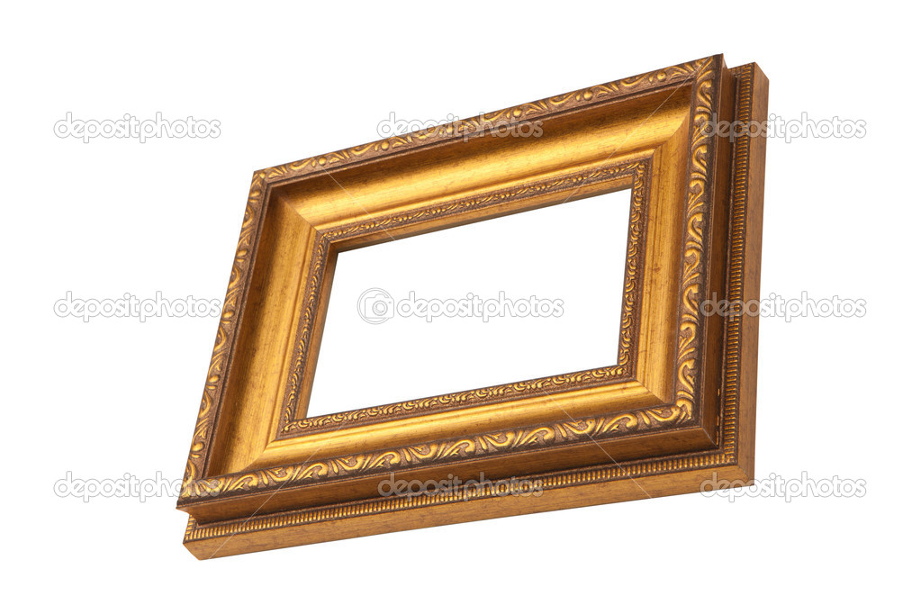 Golden antique frame Stock Photo by ©andreysafonov 27188577