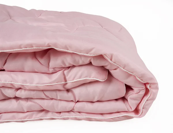 Часть розового одеяла — стоковое фото