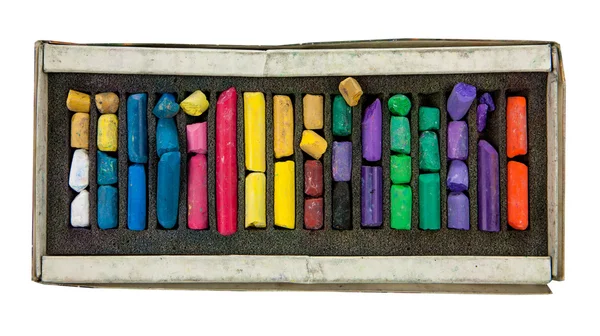 Multicolored pastel chalks — Stock Photo, Image