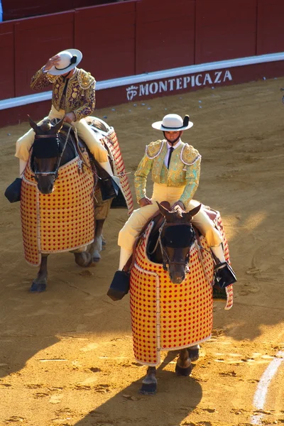 Ez a híres bikaviador, és a — Stock Fotó