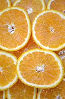 dilimlenmiş portakal