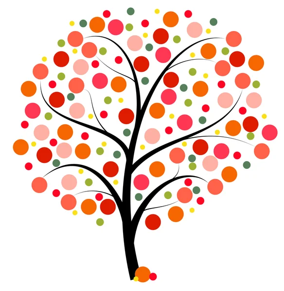 Colorful Autumn Tree — Stock Photo, Image