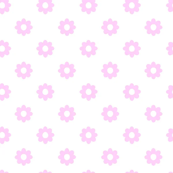 生地プリント用の花とカラフルなパターン デザインペーパー ベクターイラスト — ストックベクタ