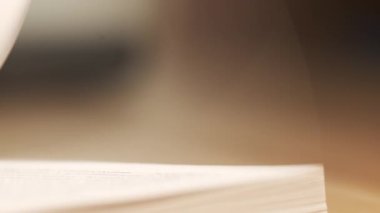 Okuyucu gerekli sayfayı ararken kitaba göz atar