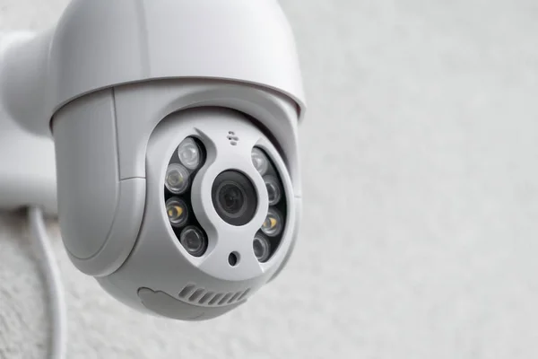 Beveiliging Cctv Camera Kantoor Winkelgebouw Voor Bescherming Tegen Dieven Close — Stockfoto