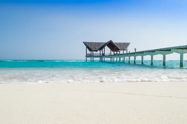 Готель Tropical Beach - Мальдіви — стокове фото