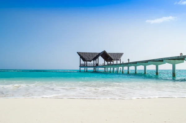 Playa tropical - Maldivas — Foto de Stock