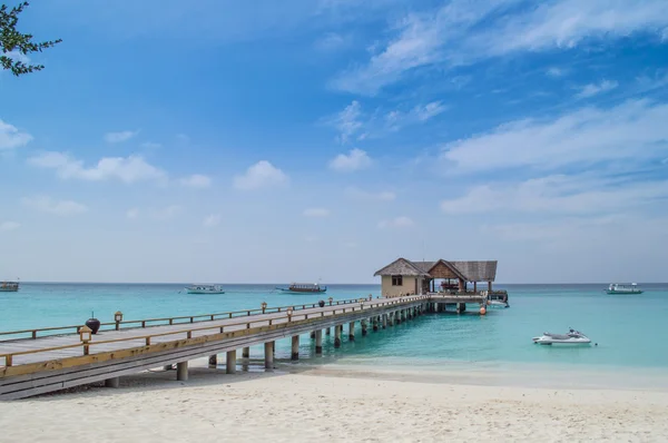 Playa Natural de Sandy - Maldivas —  Fotos de Stock