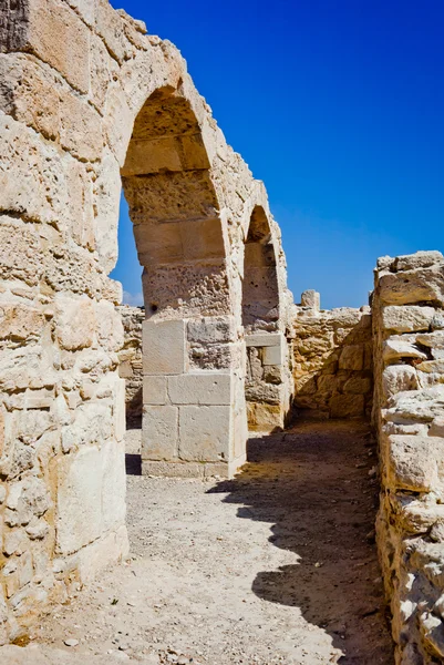 Ruínas de arcos antigos gregos em Kurion, Chipre — Fotografia de Stock