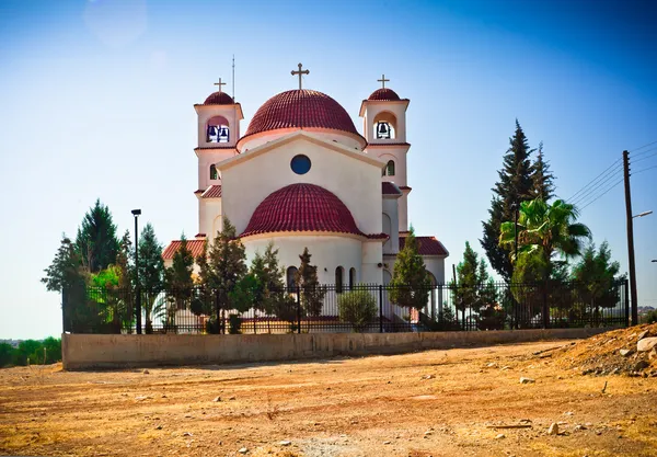 Orthodoxe kerk in Limassol op Cyprus Stockfoto