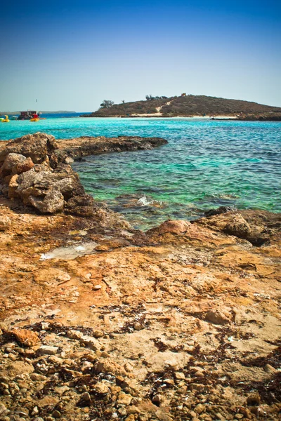 Pěkné pláže v Holiday Resort Agia Napa na Kypru — Stock fotografie