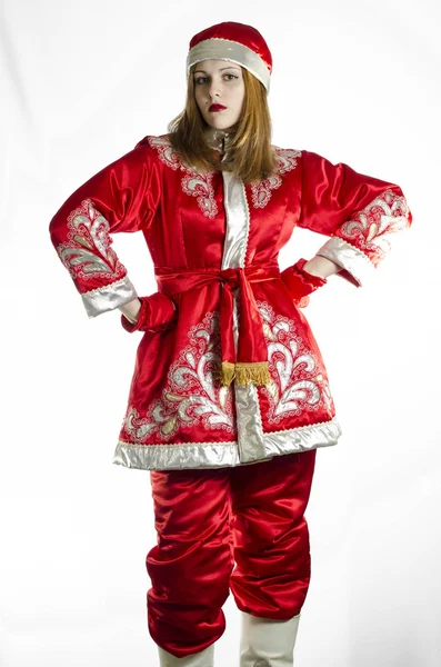 Kış halk kız kostüm