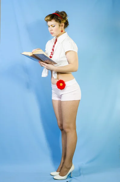 Pin-Up donna — Foto Stock