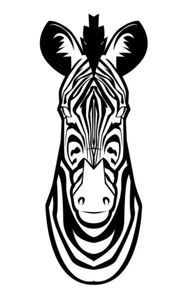 Vectorillustratie van zebra — 图库矢量图片