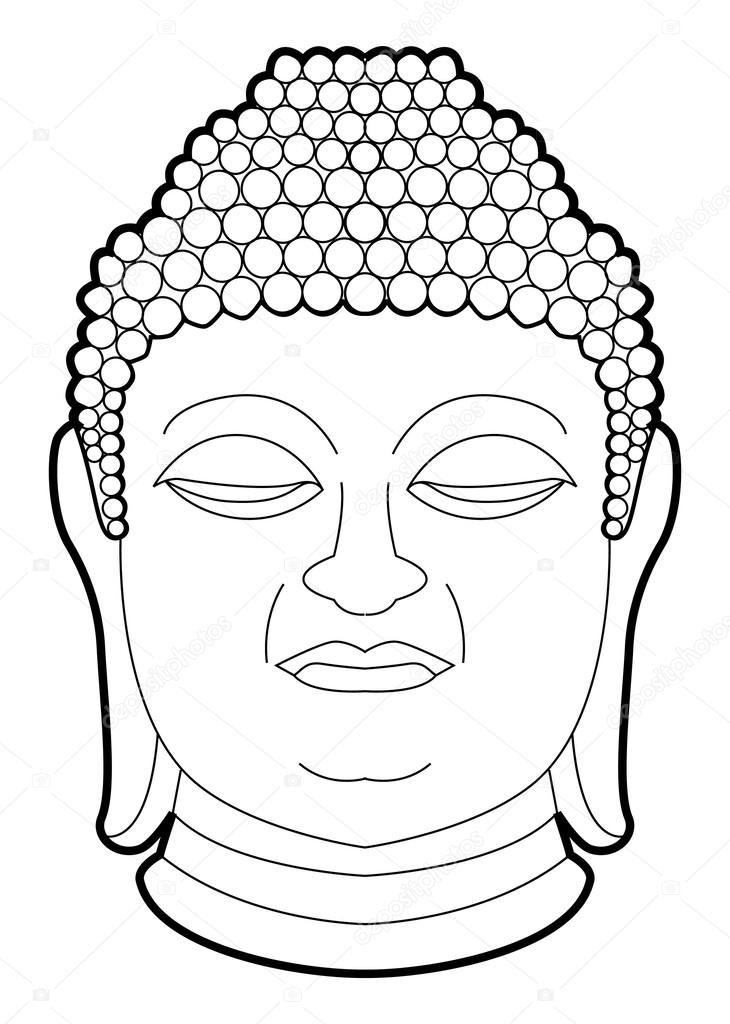 Vector illustration of buddha