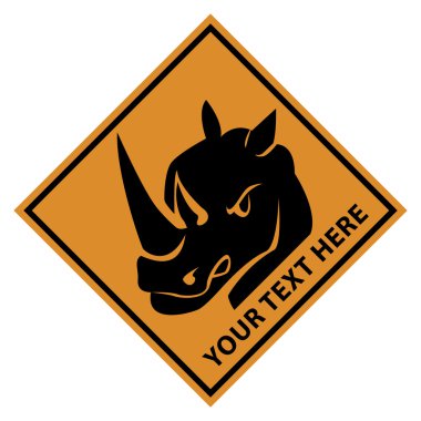 Gergedan tehlike gösteren resim