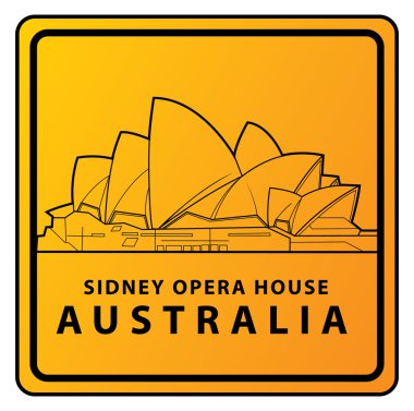 sydney opera binası kart gösteren resim