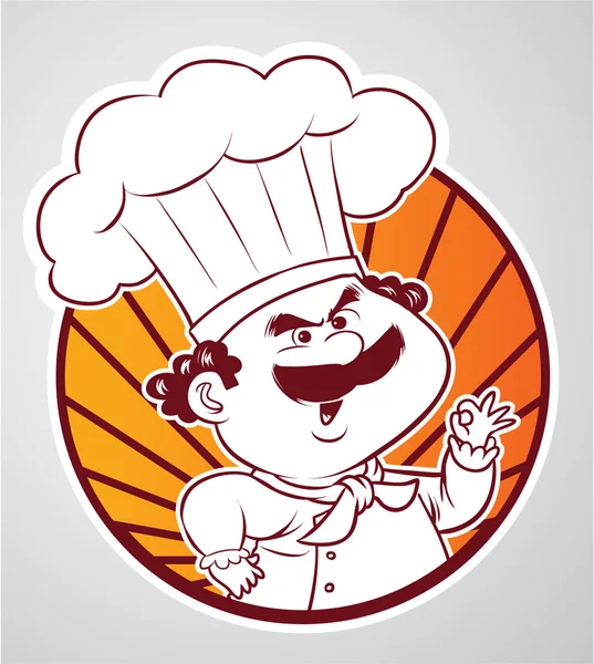Chef. — Archivo Imágenes Vectoriales